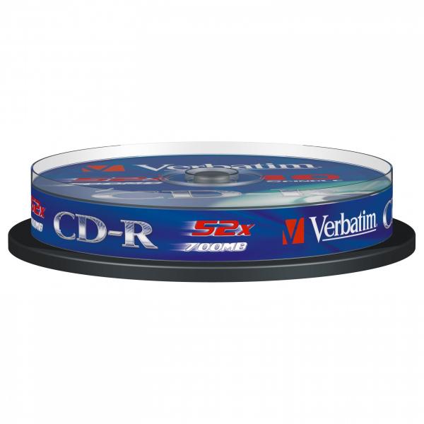 Verbatim CD-R DL 80, Extra Protection, cake 10ks 43437