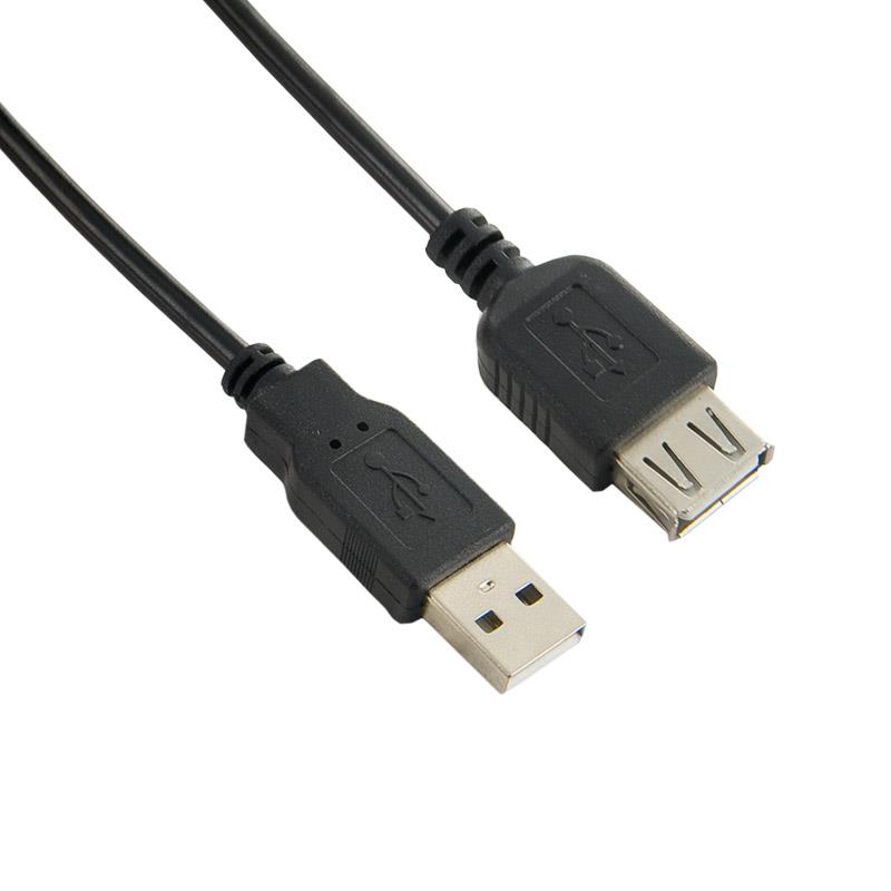 Kabel USB A-A - prodlužovací, 3m KUPAA3