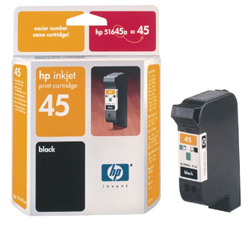 HP cartridge No. 45 - black 51645AE