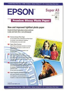 Epson Premium Glossy Photo Paper - A3+ (20ks) C13S041316