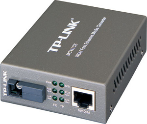 TP-Link MC111CS WDM Media Converter 100FX SM, SC, 20km, TX/RX: 1550/1310 nm