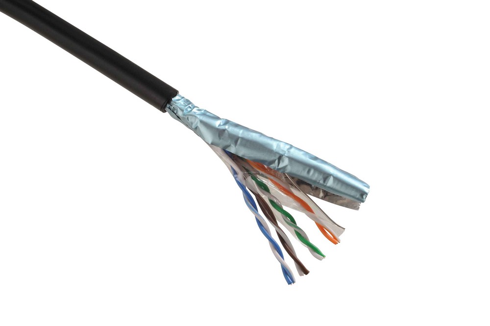 Solarix Kabel FTP - drát c5e venkovní, 305m 27655192