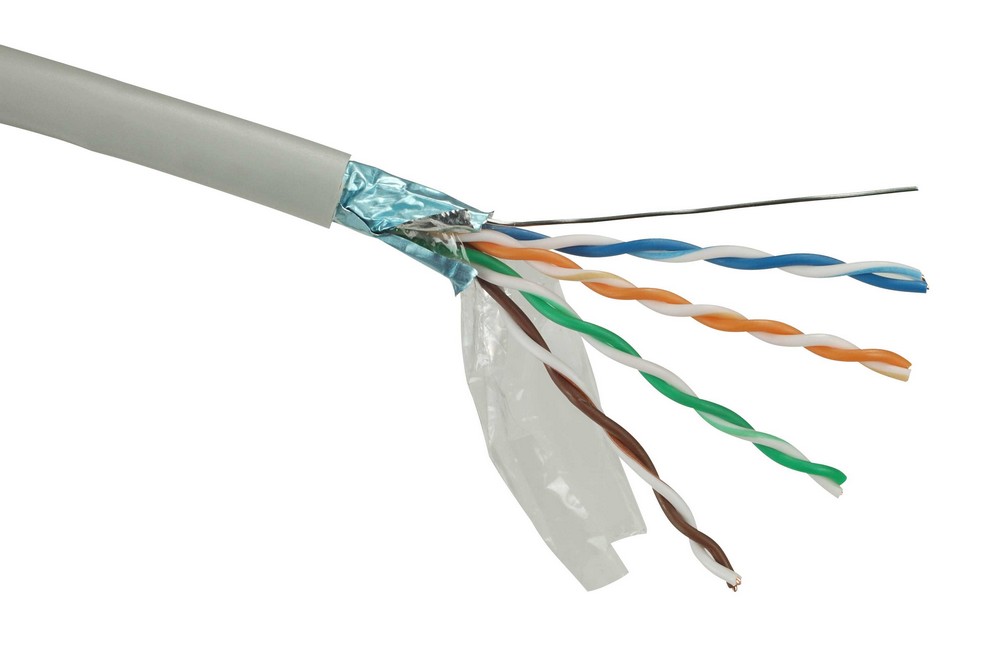 Solarix Kabel FTP - drát c5e 305m 27655142