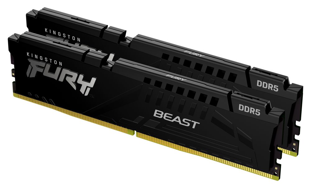 Kingston FURY Beast DDR5 32GB (Kit 2x16GB) 5200MHz DIMM CL40 KF552C40BBK2-32