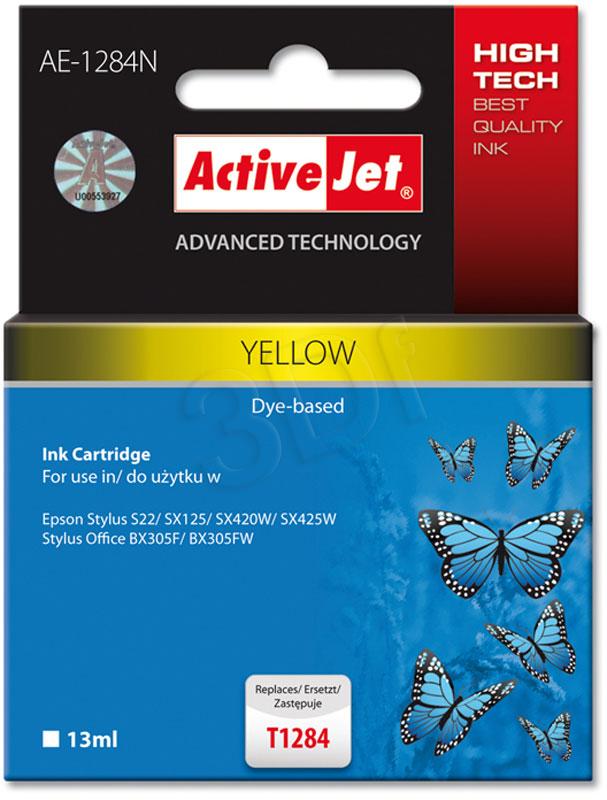 ActiveJet T1284 - Yellow S22/SX125/SX425 100% NEW AE-1284 EXPACJAEP0202