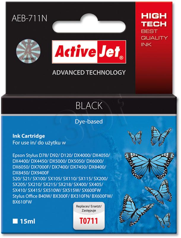 ActiveJet T0711 D78/DX6000/DX6050 - Black - 15 ml AEB-711 EXPACJAEP0104