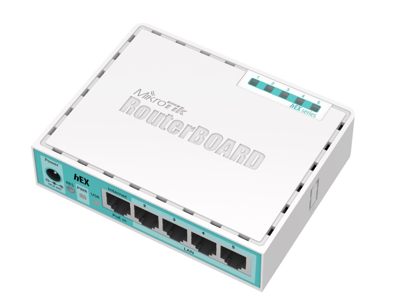 Mikrotik RouterBOARD RB750Gr3/ 880MHz/ 256MB RAM/ 5x Gigabit LAN/ Router OS L4