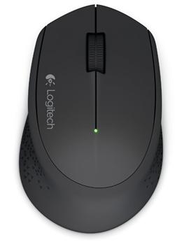 Logitech Wireless Mouse M280 - EWR2 - black 910-004287