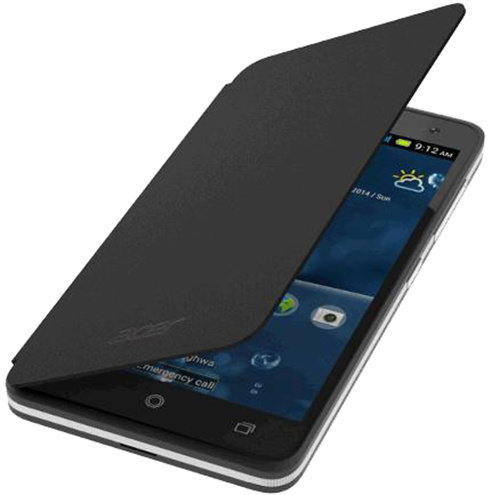 Acer Liquid Z520, Flip Cover, černý HP.BAG11.01M