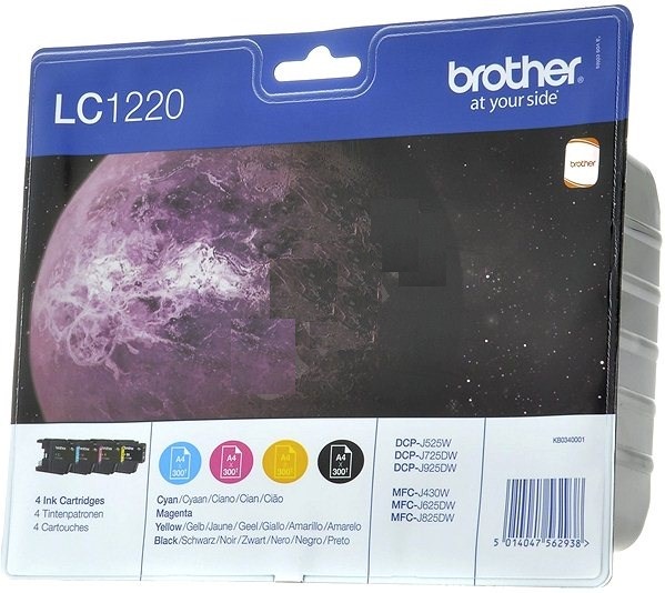 Brother LC-1220VALBP (inkoust - multipack Bk+CMY) LC1220VALBP