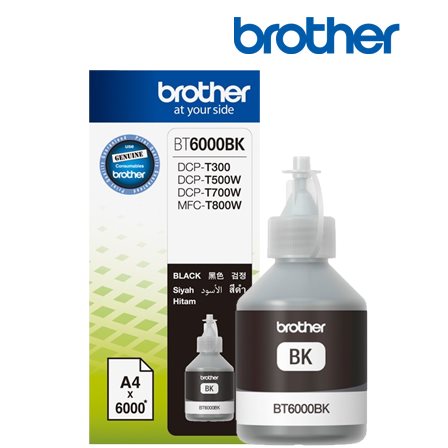 Brother BT-6000BK (inkoust - Black, 6000 str.) BT6000BK