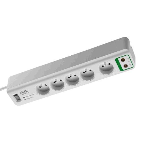 APC Essential SurgeArrest 5 outlets with coax protection - 230V France PM5V-FR