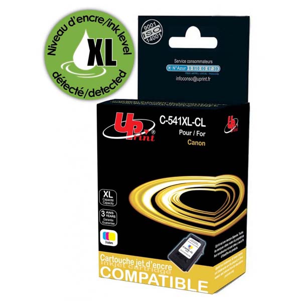 UPrint kompatibilní ink s CL541XL, color,650str.,18ml,C-541XL-CL - pro Canon Pixma MG 2150,MG3150