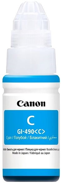 Canon GI-490 C, azurový 0664C001
