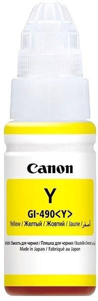 Canon GI-490 Y, žlutý 0666C001