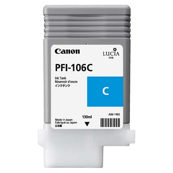 Canon INK PFI-106, CYAN 6622B001