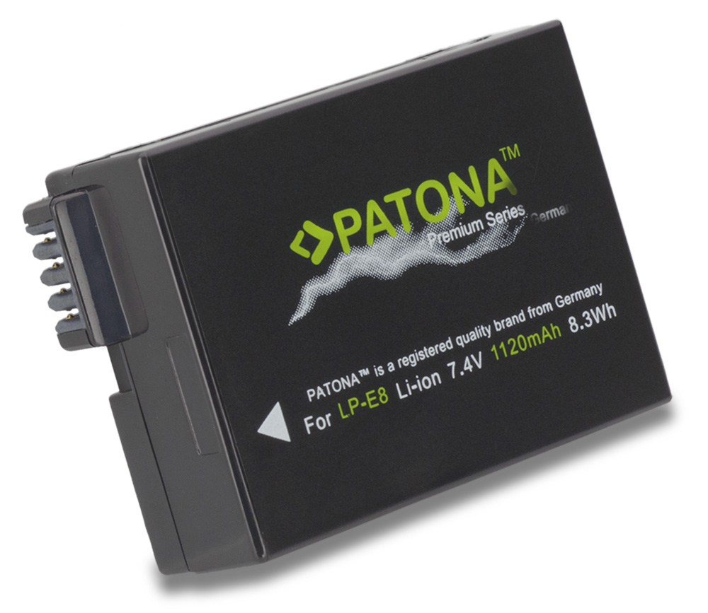Patona baterie pro foto Canon LP-E8 1120mAh Li-Ion Premium PT1136