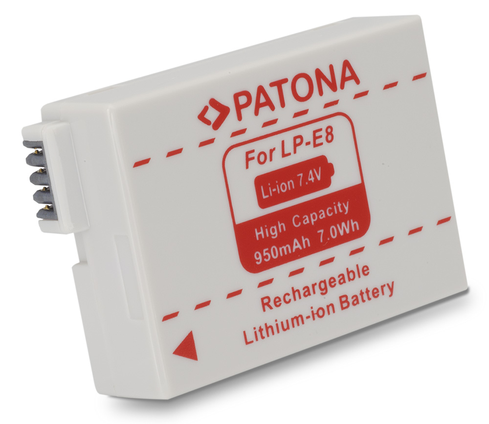 Patona baterie pro foto Canon LP-E8 950mAh PT1077