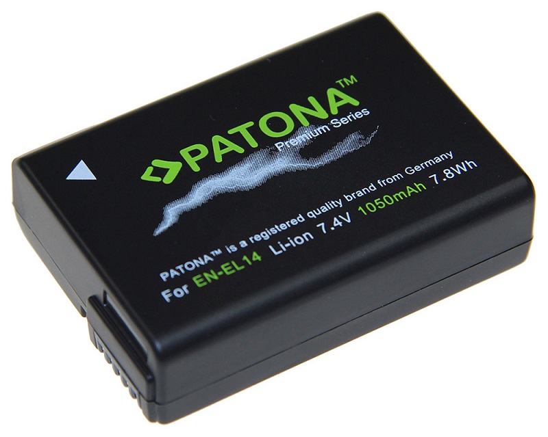 Patona baterie pro foto Nikon EN-EL14 1050mAh Li-Ion Premium PT1197