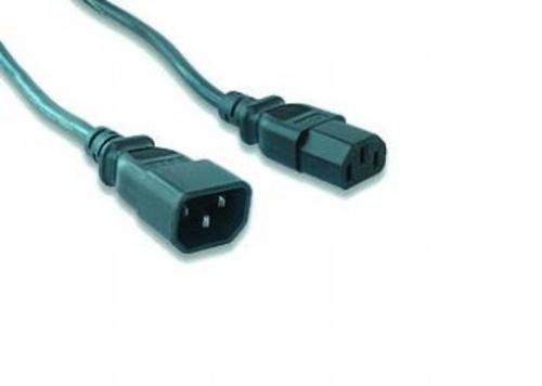 Kabel síťový 220V/230V, 2.0m prodlužovací - VDE ( C14-C13) KPS2