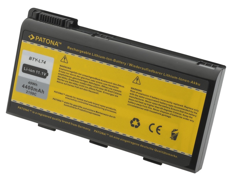 Patona baterie pro ntb MSI BTY-L74 4400mAh 11,1V PT2159