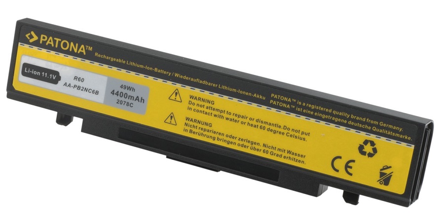 Patona baterie pro ntb SAMSUNG P50/60 R40/45 X60 4800mAh Li-Ion 11,1V PT2078