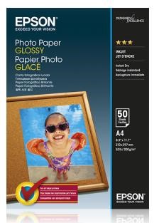 Epson Photo Paper Glossy A4 50 listů C13S042539