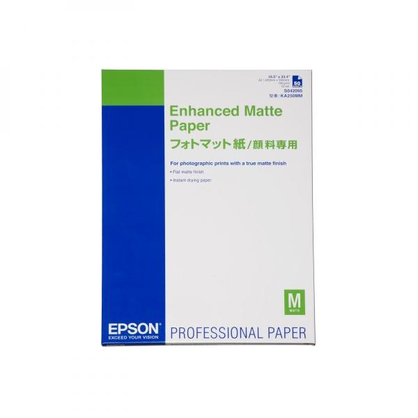 Epson Enhanced Matte Paper, DIN A2, 189g/m?, 50 Blatt C13S042095