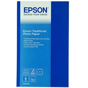 Epson Traditional Photo Paper,DIN A2,330g/m?,25 Blatt C13S045052