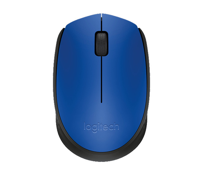 Logitech M171 Wireless Mouse, BLUE, modrá 910-004640
