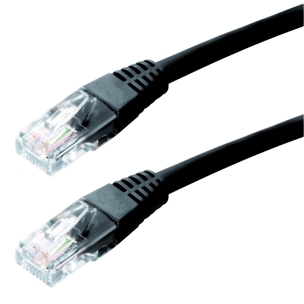 DATACOM Patch kabel UTP CAT6 0,25m černý 15891