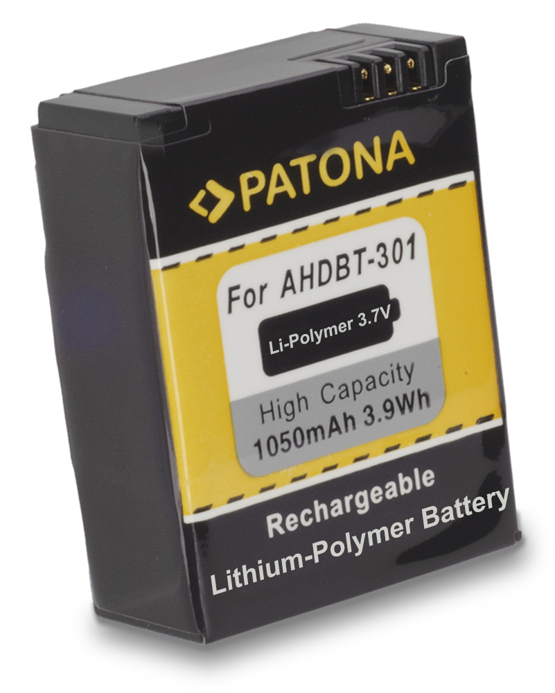 Patona baterie pro videokameru GoPro HD Hero 3 1180mAh Li-Pol PT1150