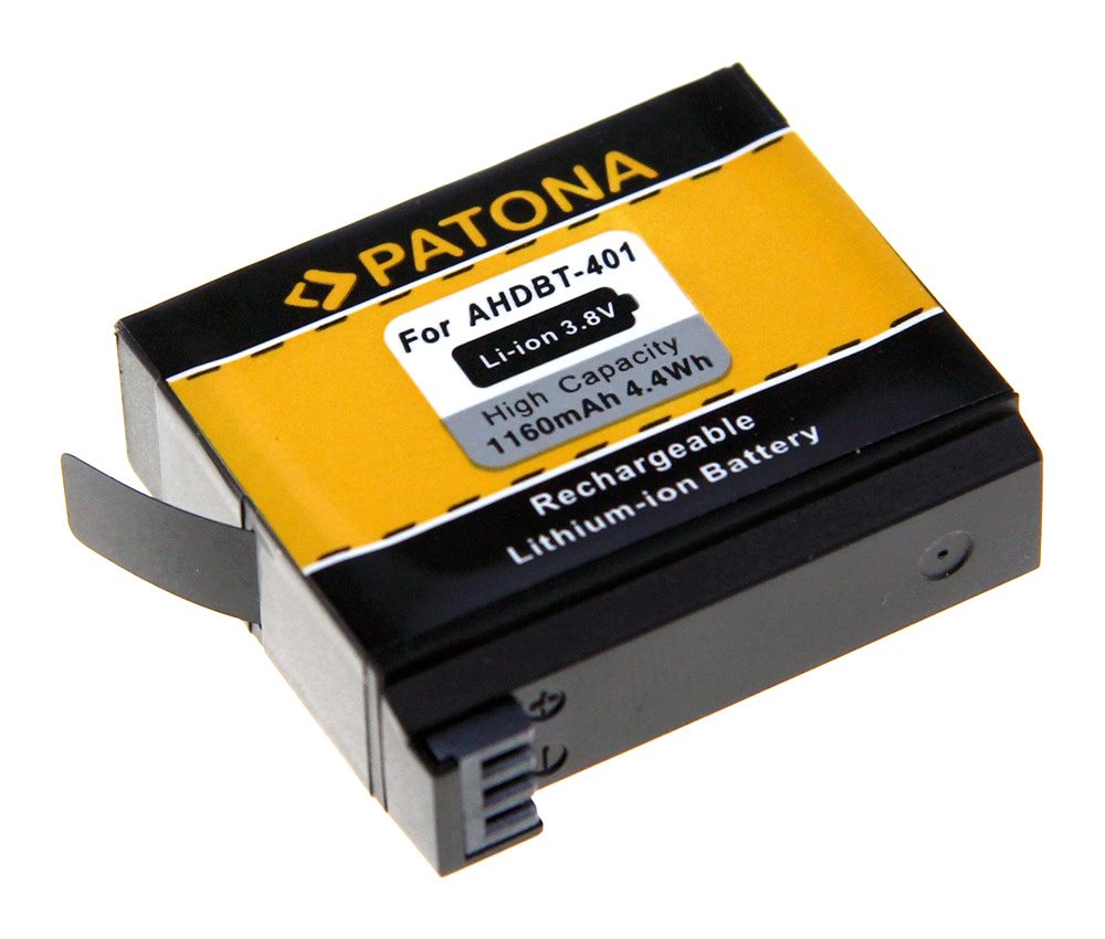 Patona baterie pro videokameru GoPro Hero 4 AHDBT-401 1160mAh Li-Ion PT1235