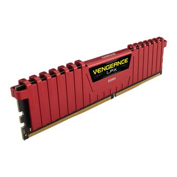 Corsair Vengeance LPX 8GB, DDR4 2400MHz XMP 2.0 - Red CMK8GX4M1A2400C16R