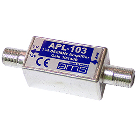 AMS Anténní zesilovač AP-103e - 10/12 dB