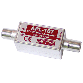 AMS Anténní zesilovač AP-107e - 21/23 dB 8595225214438