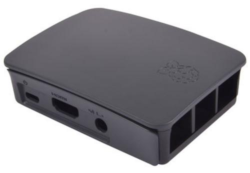 Raspberry case Original černá pro Pi model B+, Rpi 2 B, Rpi 3 B RB-CASE+06B