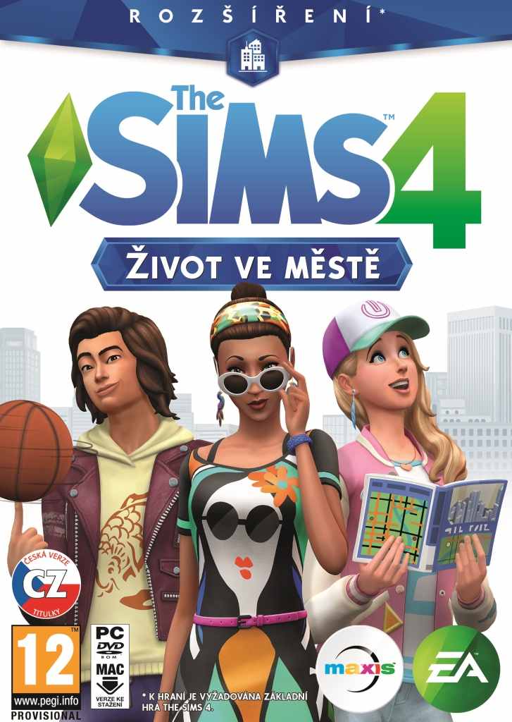 The Sims 4 Život ve městě (EP3) (PC) 1024270
