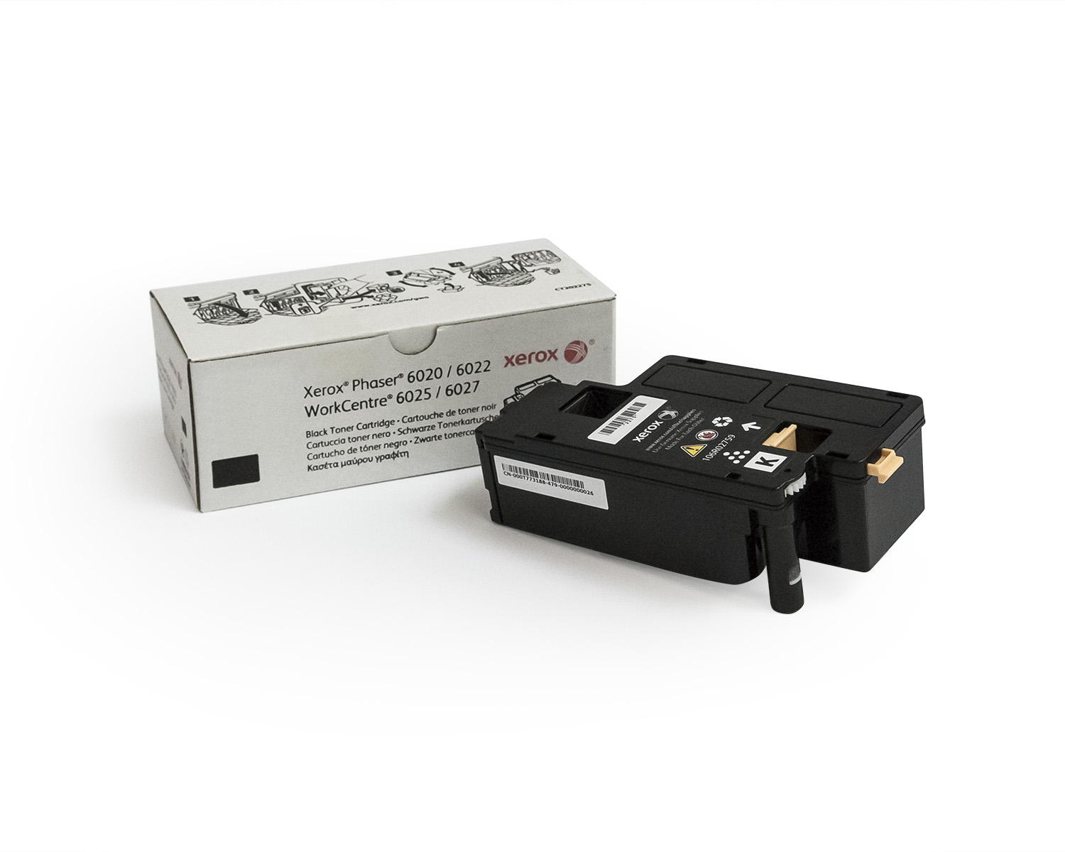 Xerox toner pro WC 6025/6027 a P 6020/6022, Black 106R02763