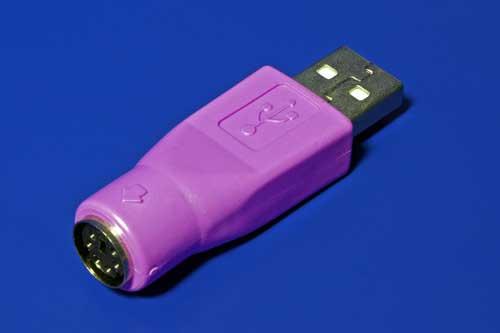 REDUKCE PS2-USB, pro připojení PS2 klávesnice na USB port 12.92.1071