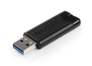 Verbatim PinStripe USB 3.0, 32GB - černá 49317