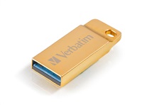Verbatim METAL EXECUTIVE USB 3.0, 64GB - GOLD 99106