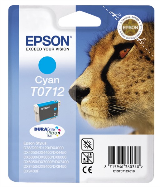 Epson cartridge T0712 C13T07124012