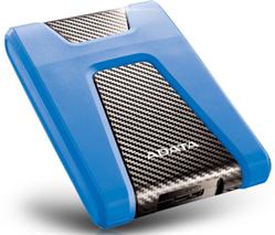 AData HD650, 1TB USB 3.1 2.5'' guma/plast (5400 ot./min) modrý AHD650-1TU31-CBL