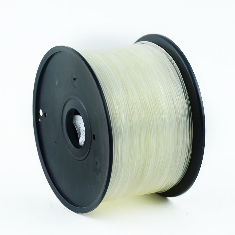 Gembird Tisková struna (filament) PLA, 1,75mm, 1kg, transparentní 3DP-PLA1.75-01-TR