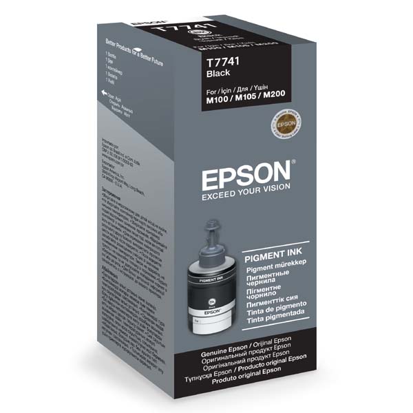 Epson T7741 Black bottle | M series C13T77414A