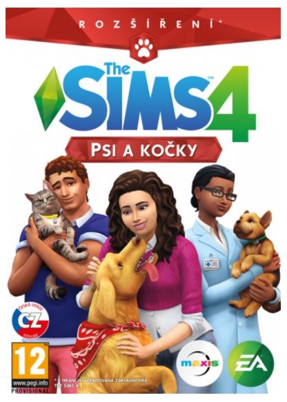 THE SIMS 4 CATS & DOGS CZ/SK (PC) 1027093