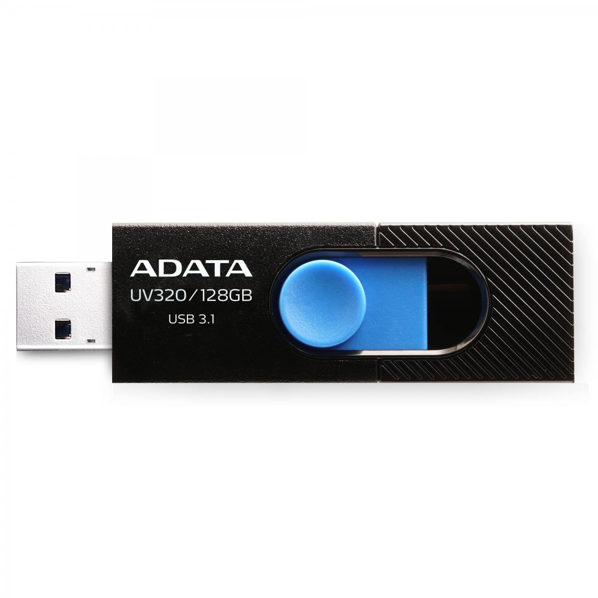 AData UV320 128GB, USB 3.1 černo-modrý AUV320-128G-RBKBL