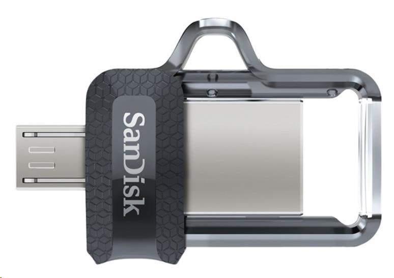 Sandisk Ultra Dual USB Drive, 256GB m3.0 SDDD3-256G-G46