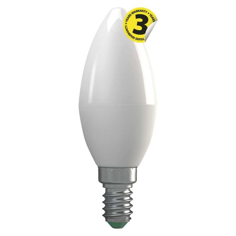 Emos LED žárovka CANDLE, 4W/30W E14, NW neutrální bílá, 330 lm, Classic A+ 1525731400